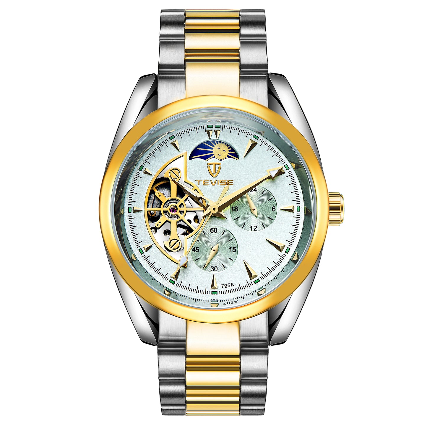 TEVISE New Men Luxury Automatic Mechanical Watch