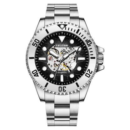 803SMen's automatic watch，fashion watch，Luminous, waterproof, automatic, hollow design