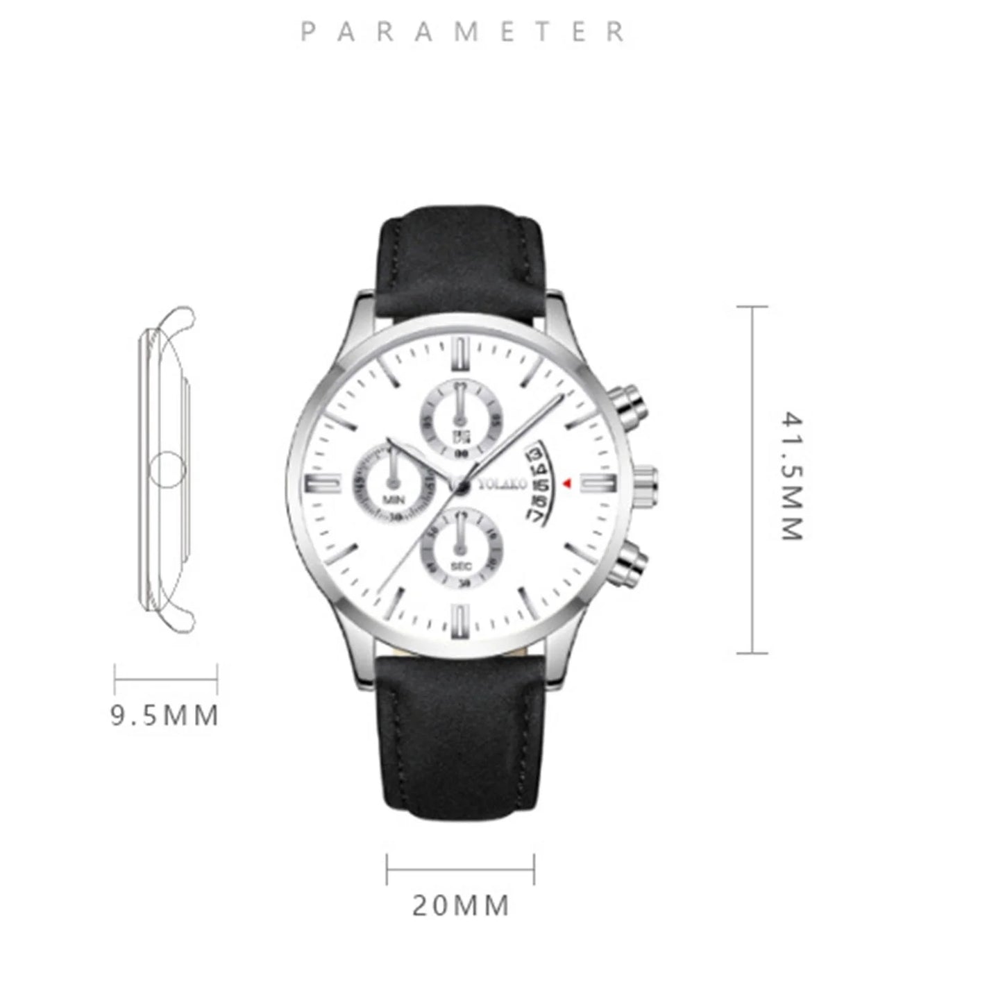 ‌Unisex Minimalist Watch | Stylish Gift for Him/Her | Elegant Professional Timepiece | Trendy Accessory for Professional Wear