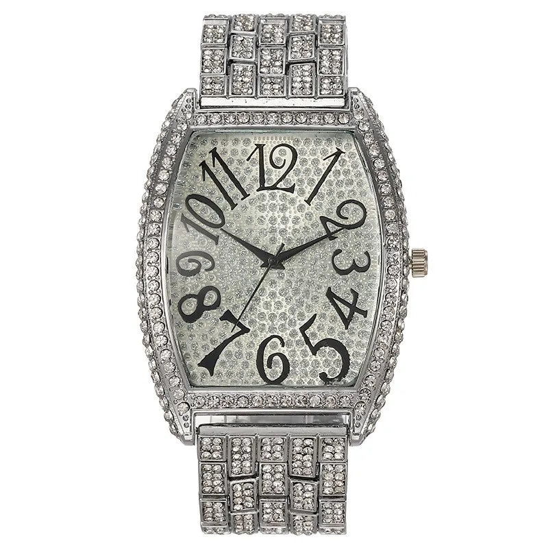 Luxury Men Business Watch Elegant Gift Premium Style Professional Accessory Stylish Timepiece Diamond Boutique Watch