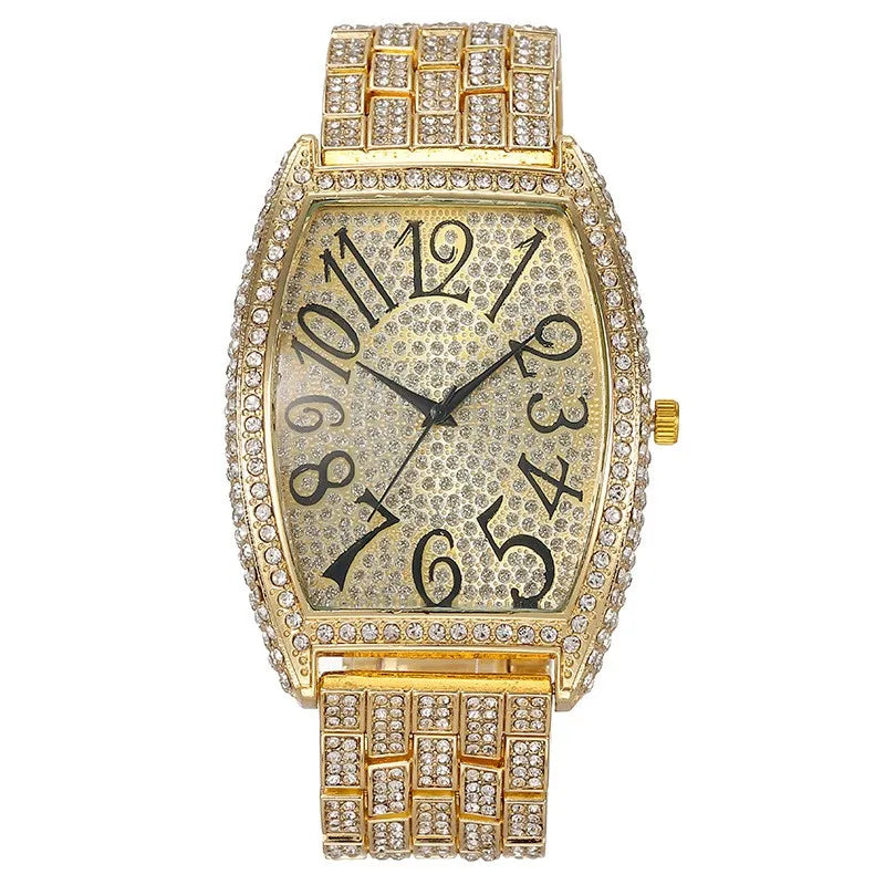 Luxury Men Business Watch Elegant Gift Premium Style Professional Accessory Stylish Timepiece Diamond Boutique Watch