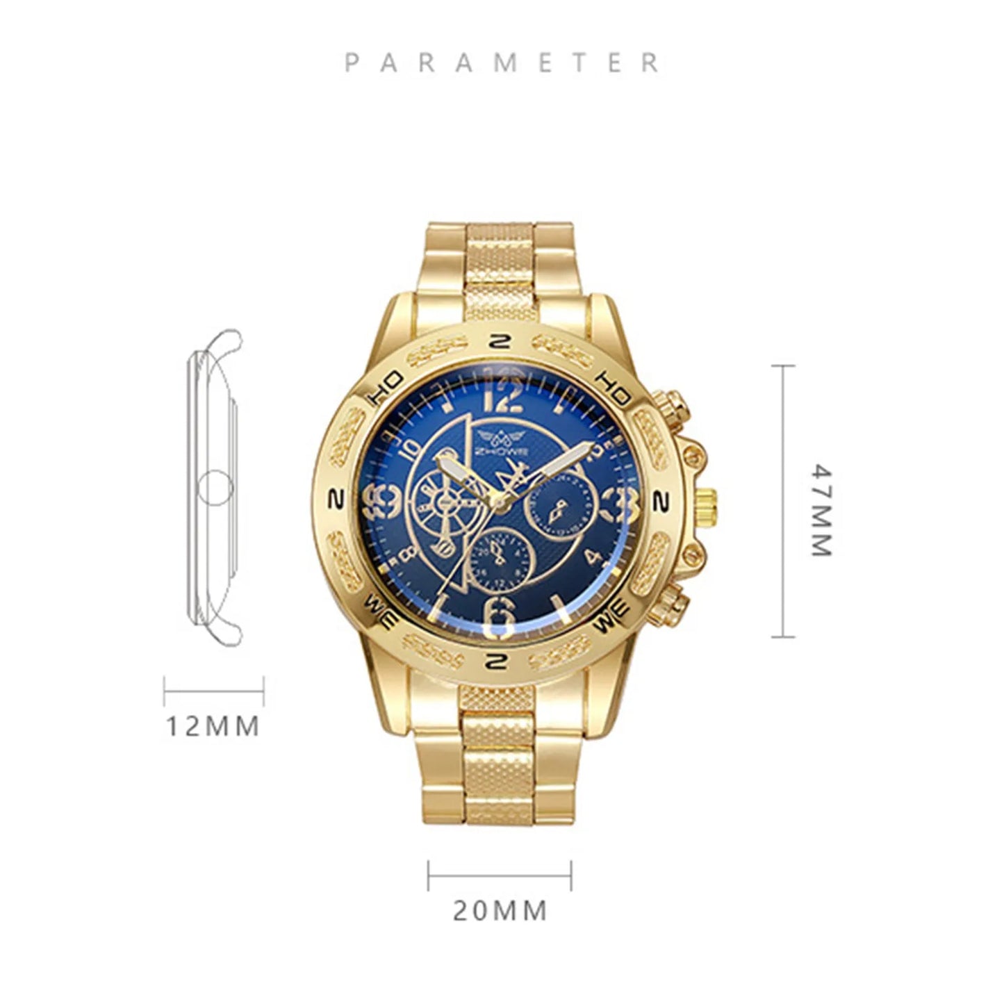 Premium Luxury Men Business Watch Elegant Gift Premium Style Professional Accessory Stylish Timepiece  Men's boutique watch