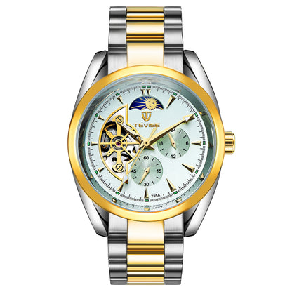 TEVISE New Men Luxury Automatic Mechanical Watch