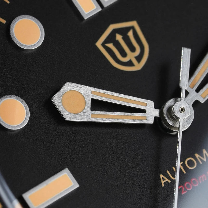 Watchdives WD007 Men Watch NH35 Automatic Movement Sapphire Luxury Watches 200m Waterproof 42mm Titanium Watch with Gift Box