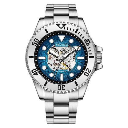 803SMen's automatic watch，fashion watch，Luminous, waterproof, automatic, hollow design