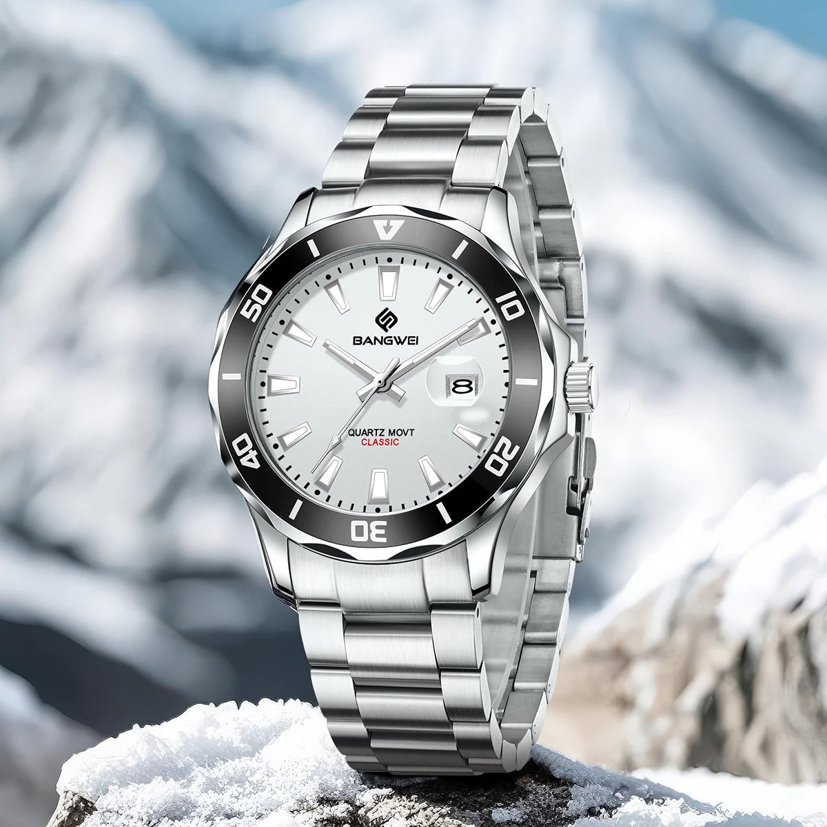 LIGE Fashion Mens Watches Quartz Sport Business Date Watch Luxury Luminous 3ATM Waterproof Casual Men Wristwatch