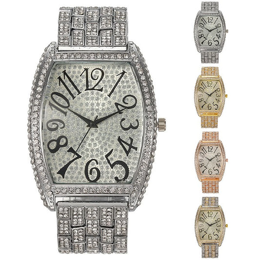 Luxury Men Business Watch Elegant Gift Premium Style Professional Accessory Stylish Timepiece Diamond Boutique Watch