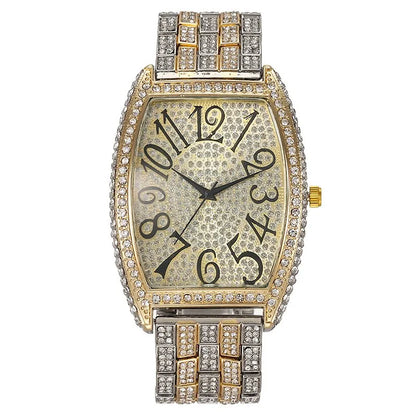 Luxury Men Business Watch Elegant Gift Premium Style Professional Accessory Stylish Timepiece Diamond Boutique Watch
