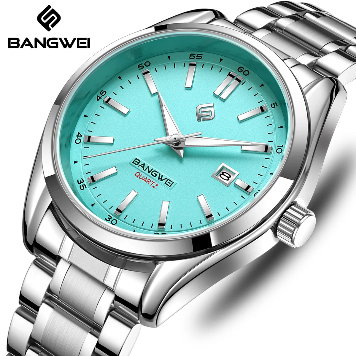 LIGE Watch Men Luxury Business Luminous Stainless Steel Male Quartz Wristwatches Waterproof Calendar Clock Relojs Hombre+Box