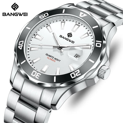 LIGE Fashion Mens Watches Quartz Sport Business Date Watch Luxury Luminous 3ATM Waterproof Casual Men Wristwatch