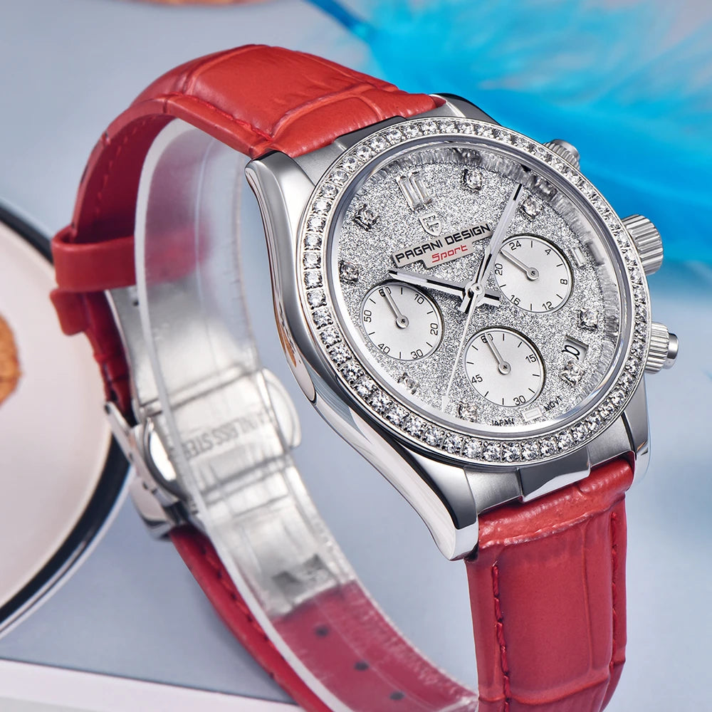 PAGANI Luxury Sapphire Glass Watch