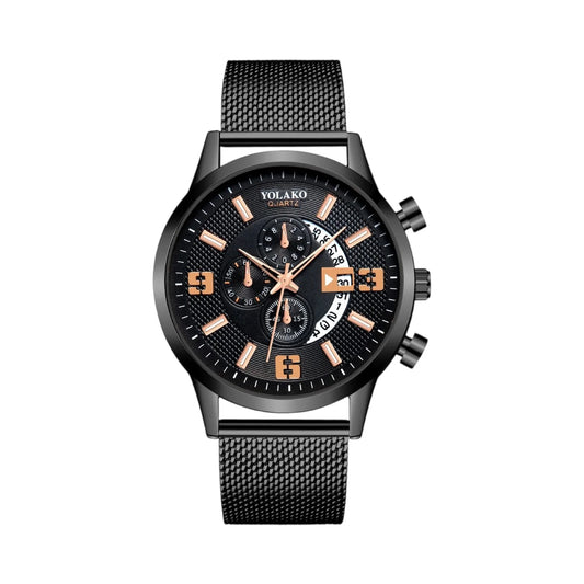 Unisex Minimalist Watch Stylish Gift for Him Her Elegant Professional Timepiece Trendy Accessory for Professional Wear Essential