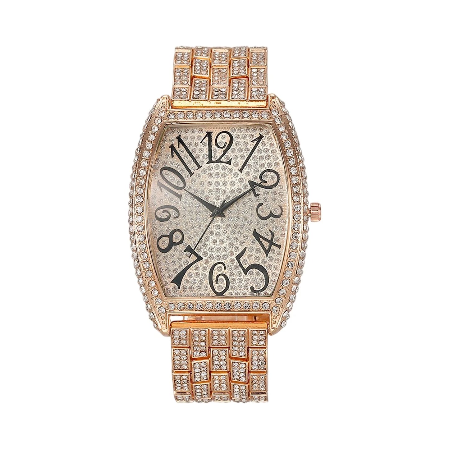 Luxury Men Business Watch Elegant Gift Premium Style Professional Accessory Stylish Timepiece Diamond Boutique Watch