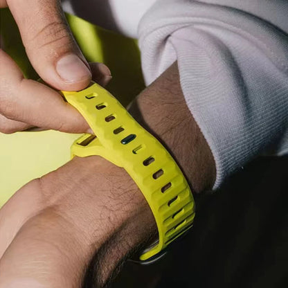 Silicone Strap for Apple Watch Band Ultra 1 2 49mm Correa Bracelet for Iwatch Series 9 8 7 6 5 SE 45mm 41mm 44mm 40mm 42mm 38mm