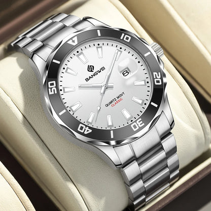 LIGE Fashion Mens Watches Quartz Sport Business Date Watch Luxury Luminous 3ATM Waterproof Casual Men Wristwatch