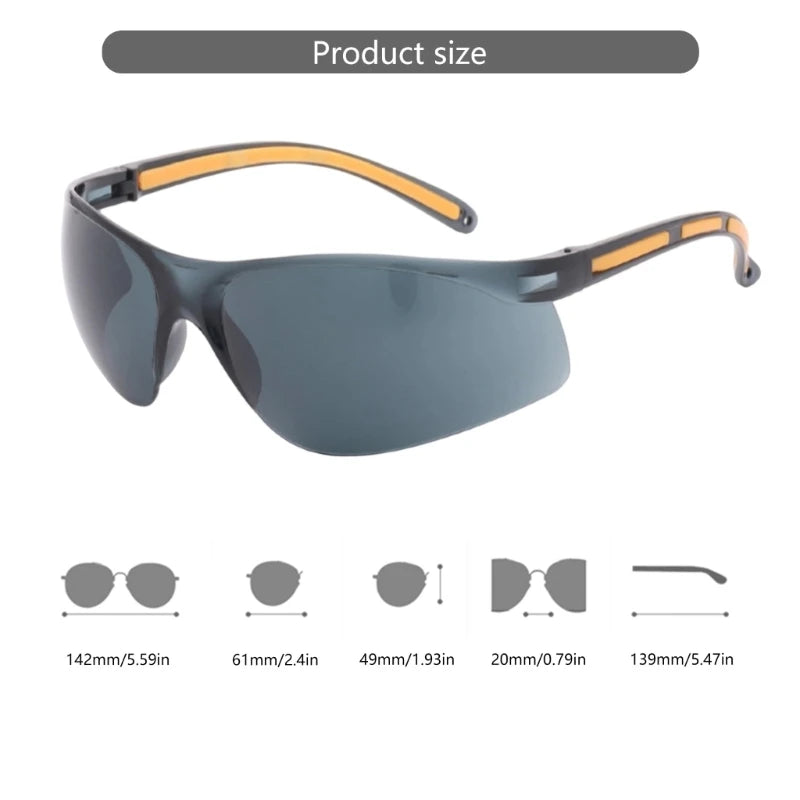 Lightweight Safety Goggles for Lab Garden Industry Nice Visual Eye Protections For Multiple Occupational Use