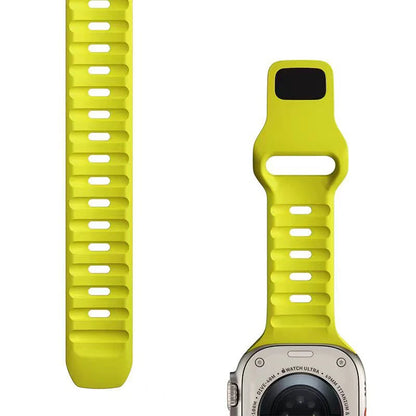 Silicone Strap for Apple Watch Band Ultra 1 2 49mm Correa Bracelet for Iwatch Series 9 8 7 6 5 SE 45mm 41mm 44mm 40mm 42mm 38mm